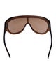 Phoebe Philo Shield Tinted Sunglasses