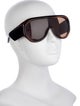 Phoebe Philo Shield Tinted Sunglasses