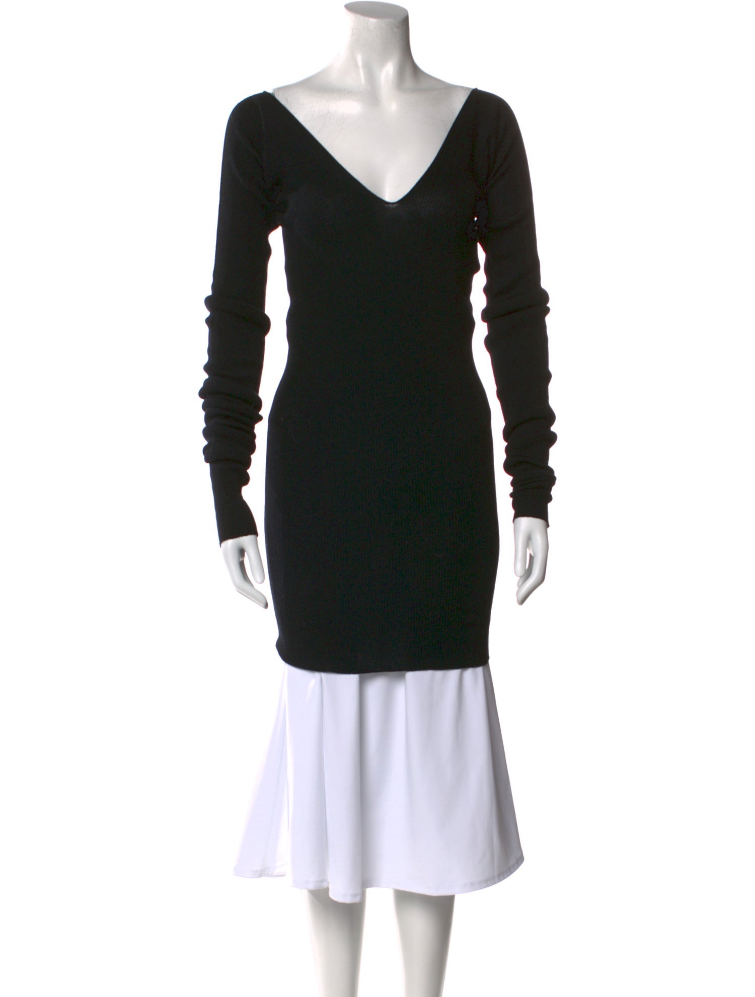 Phoebe Philo Merino Wool V-Neck Sweater