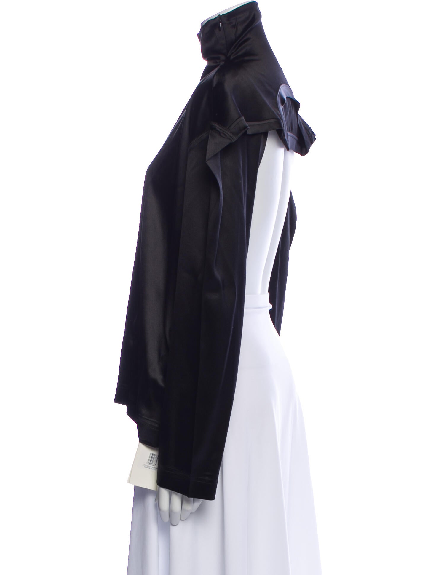 Phoebe Philo Silk Mock Neck Sweatshirt w/ Tags