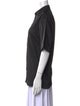 Phoebe Philo Short Sleeve Button-Up Top