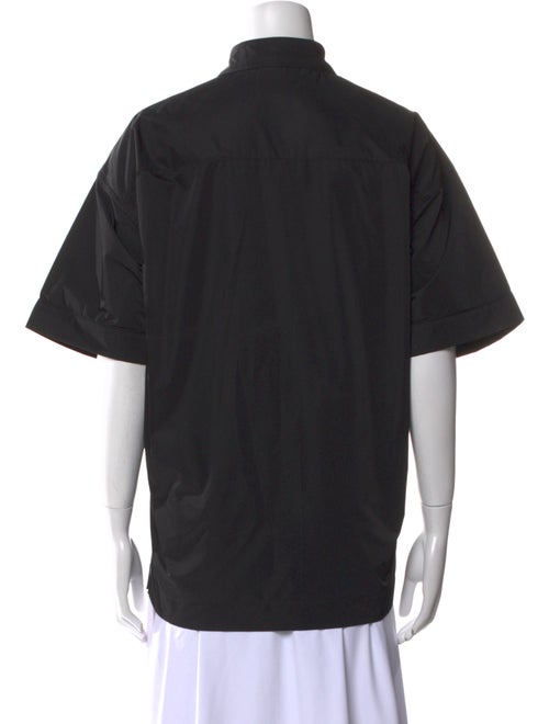 Phoebe Philo Short Sleeve Button-Up Top