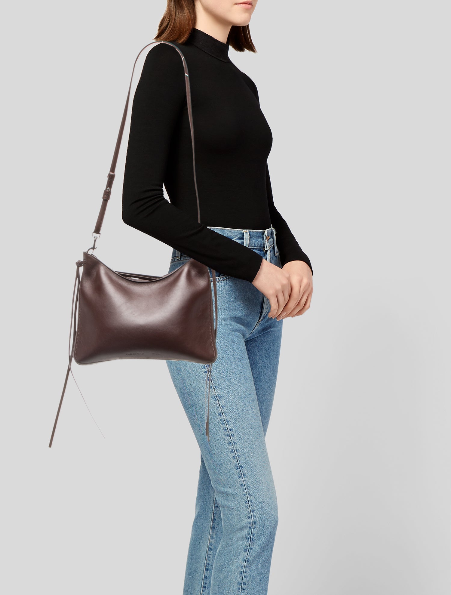 Phoebe Philo Leather Gig bag Small