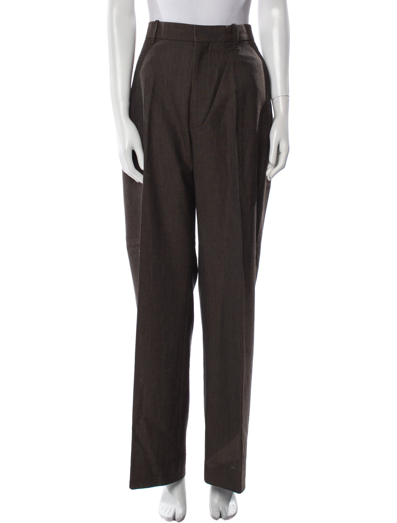Phoebe Philo Wool Wide Leg Pants