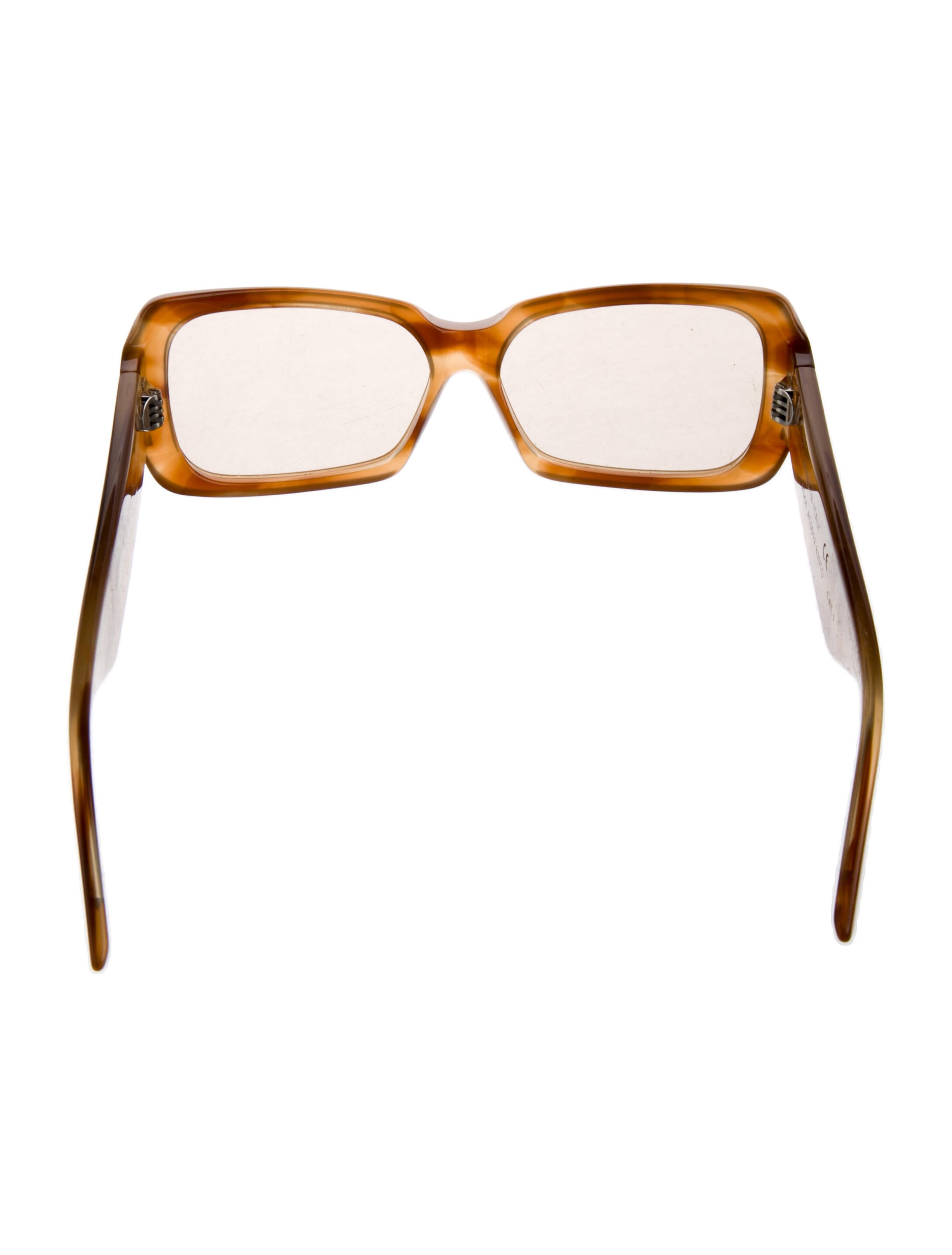 Phoebe Philo Square Tinted Sunglasses