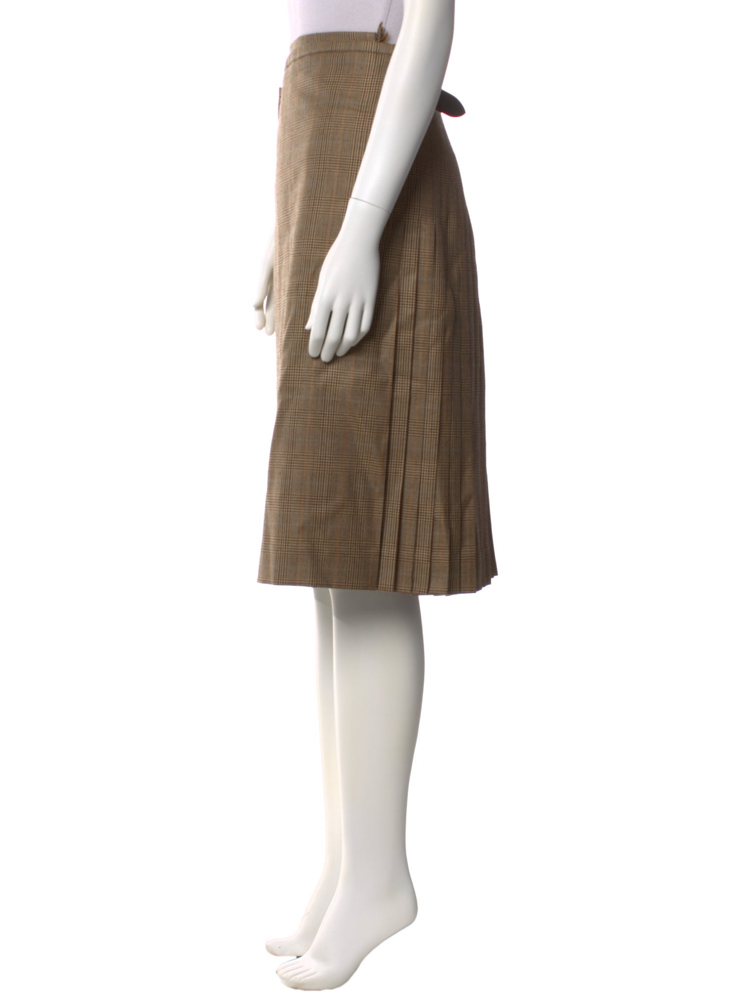 Phoebe Philo Wool Knee-Length Skirt w/ Tags