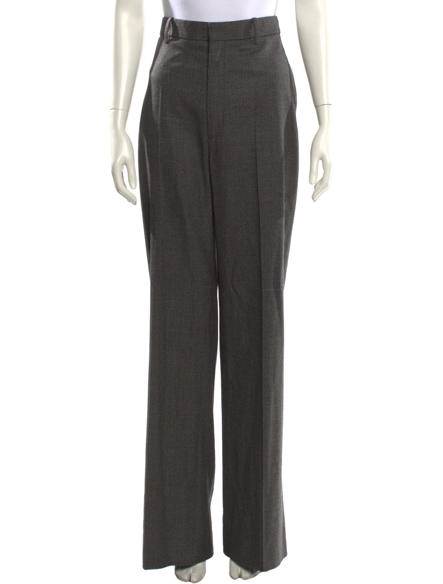 Phoebe Philo Wool Wide Leg Pants