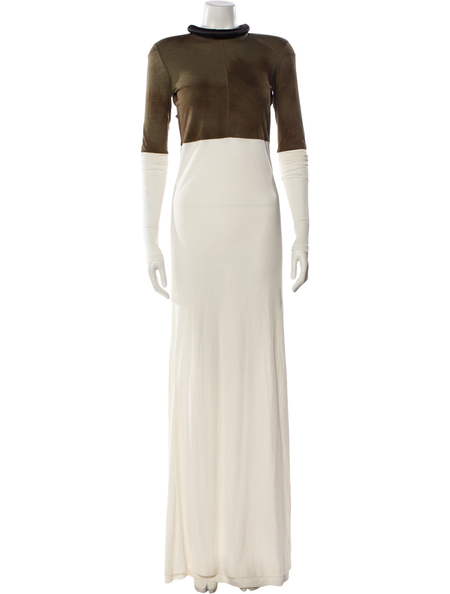 Phoebe Philo Mock Neck Long Dress w/ Tags