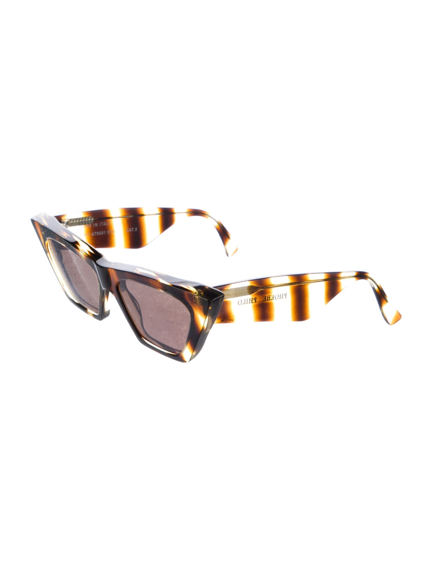 Phoebe Philo Cat-Eye Mirrored Sunglasses