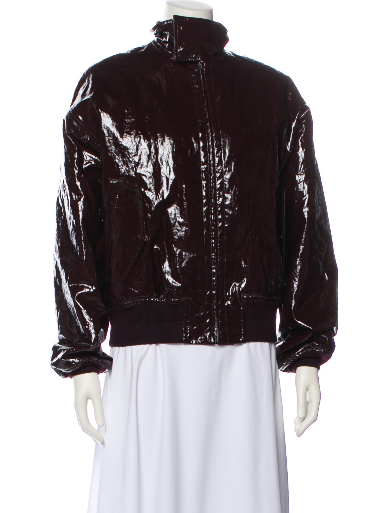 Phoebe Philo Linen Bomber Jacket