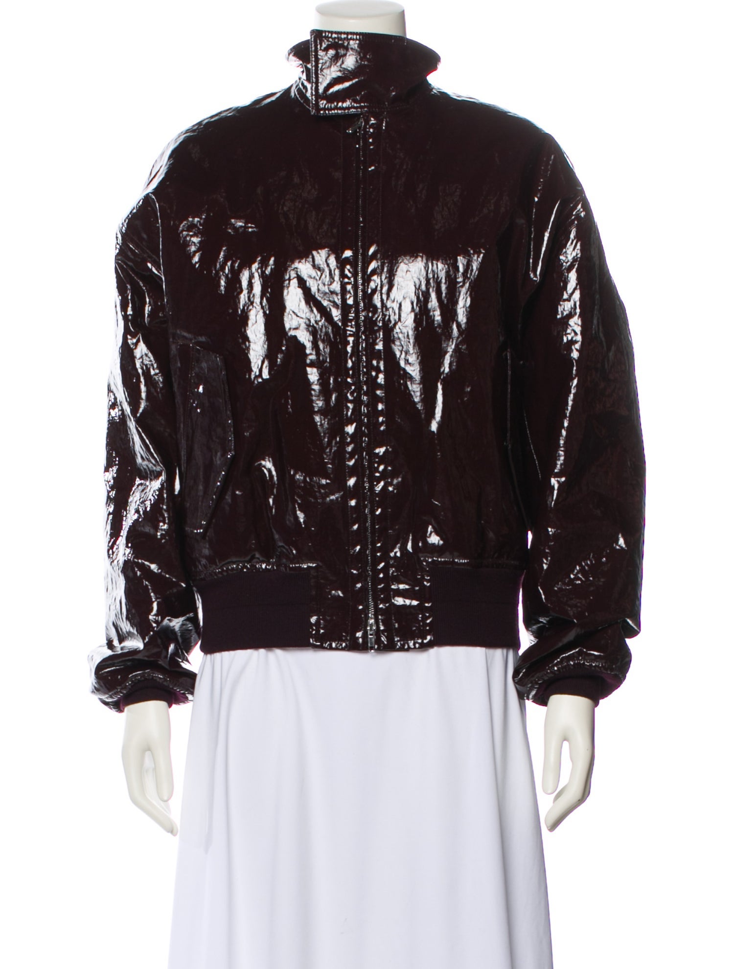 Phoebe Philo Linen Bomber Jacket
