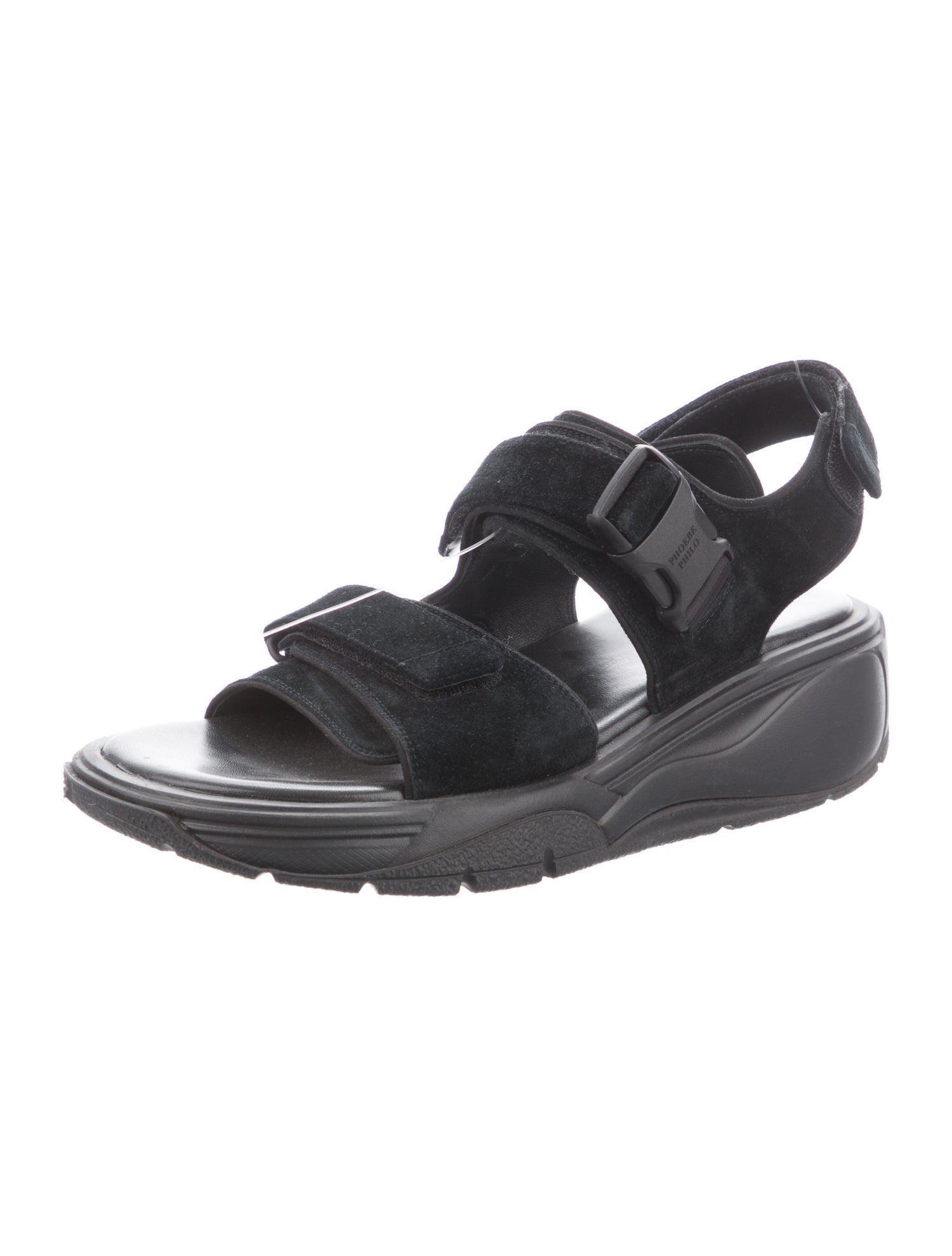 Phoebe Philo Suede Slingback Sandals