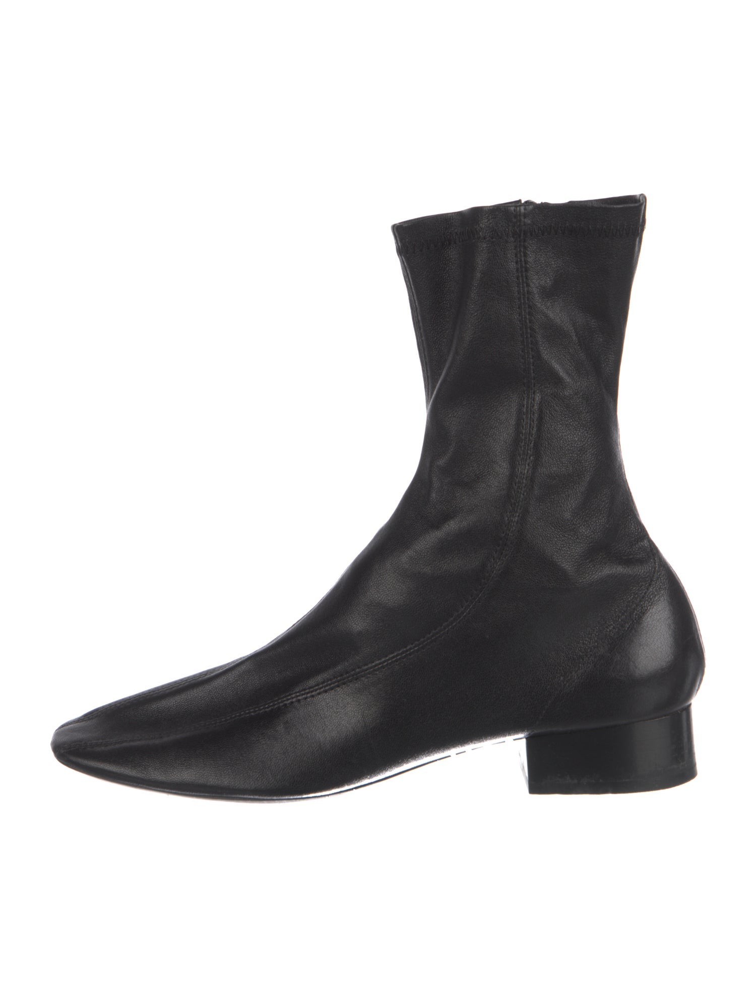 Phoebe Philo Leather Sock Boots