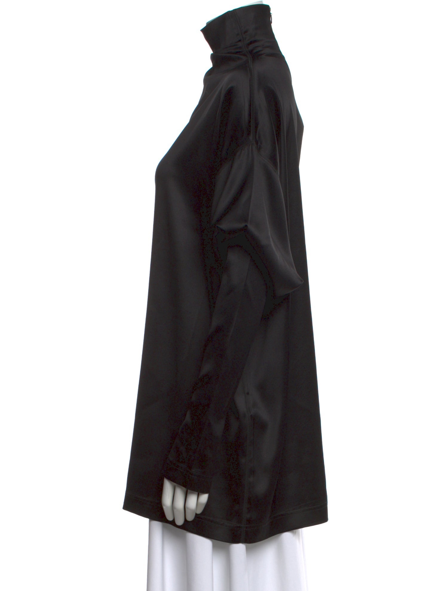 Phoebe Philo Silk Turtleneck Top