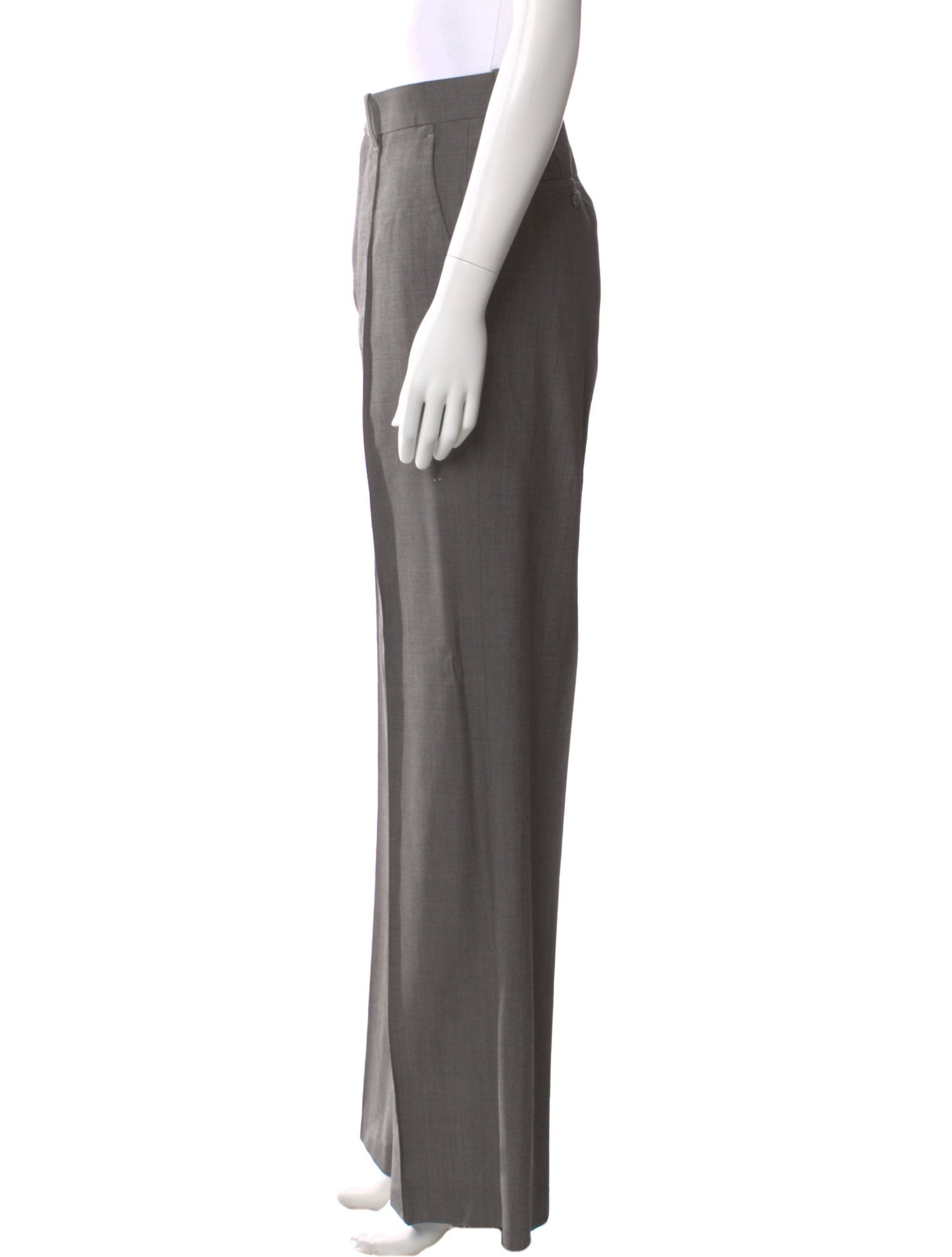 Phoebe Philo Wool Wide Leg Pants