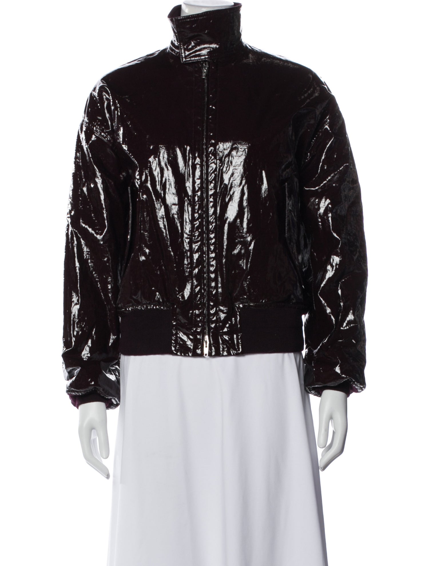 Phoebe Philo Linen Bomber Jacket