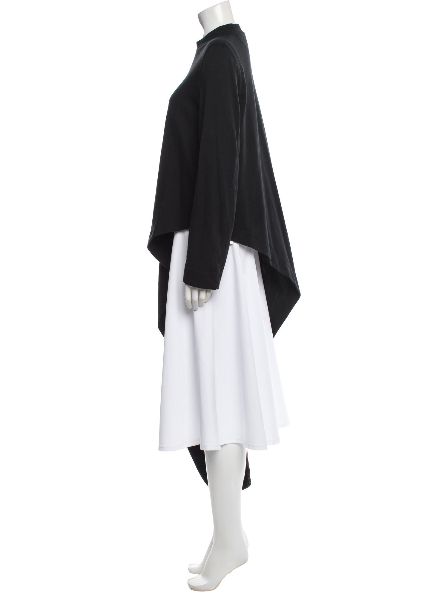 Phoebe Philo Mock Neck Long Sleeve Tunic