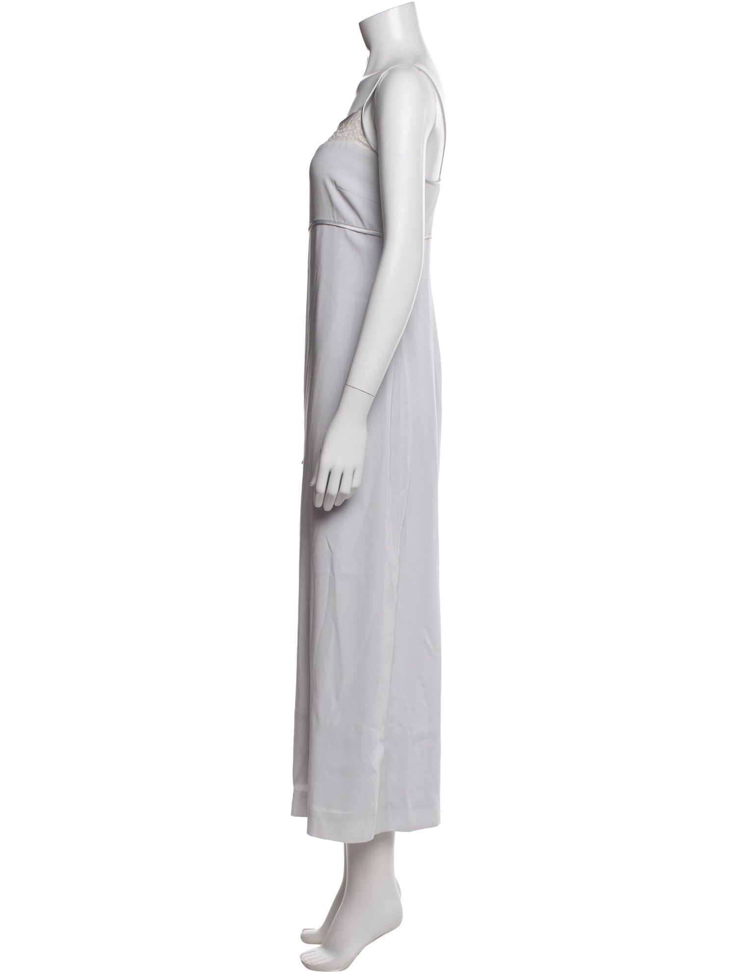 Phoebe Philo Square Neckline Long Dress