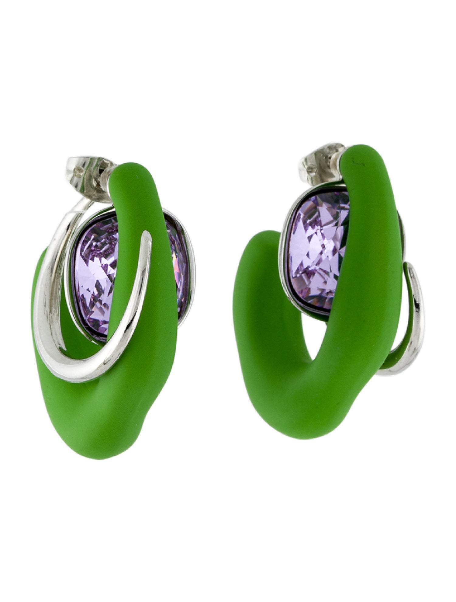 Mounser Crystal Marshmallow Earrings