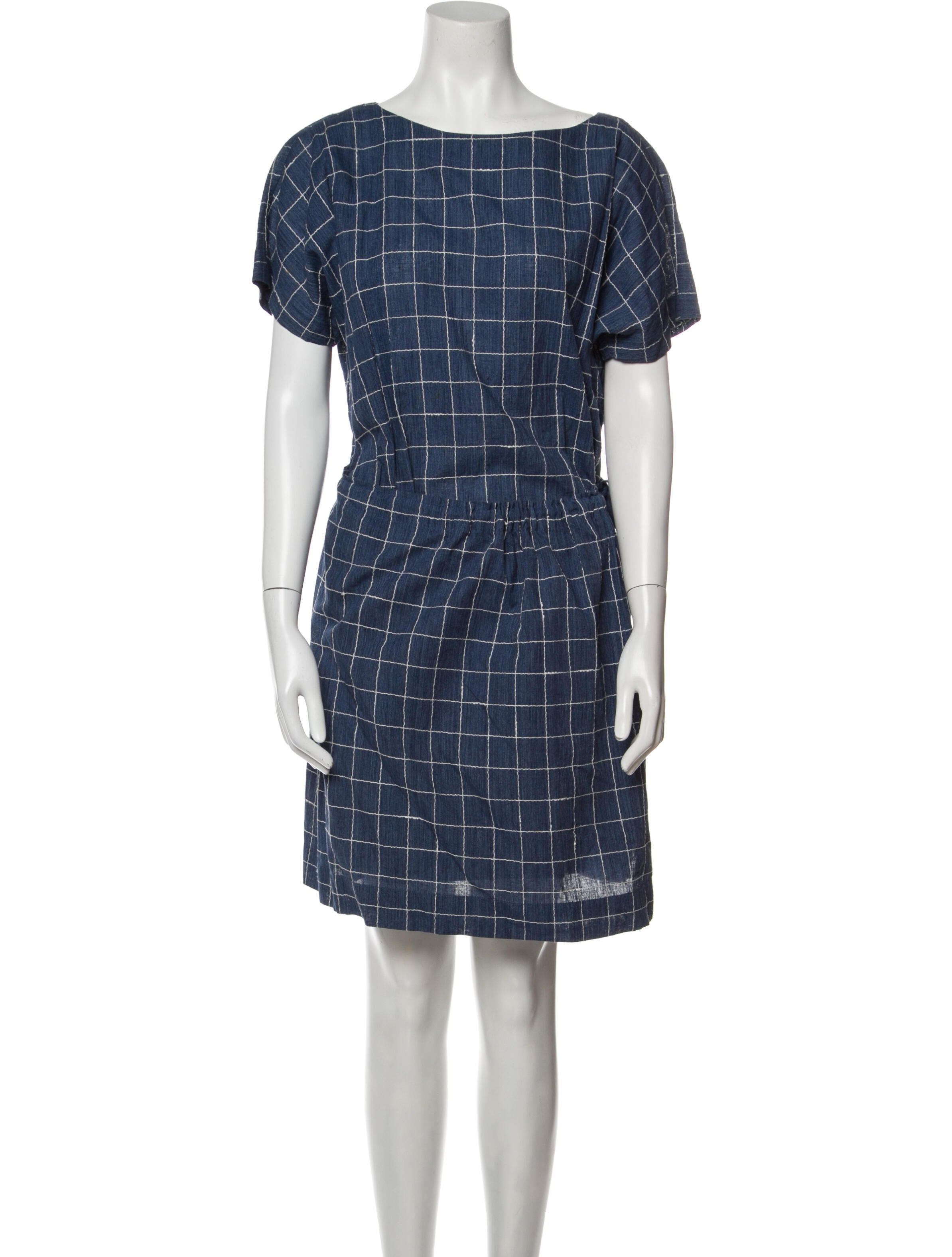 Issey Miyake Plantation Vintage Mini Dress