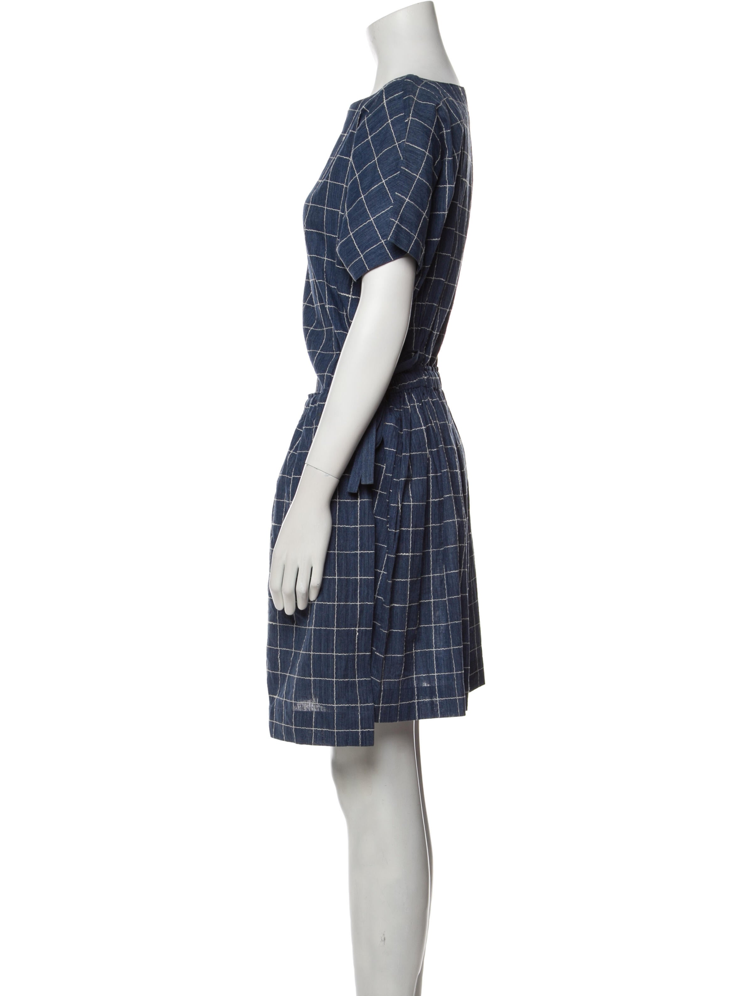 Issey Miyake Plantation Vintage Mini Dress