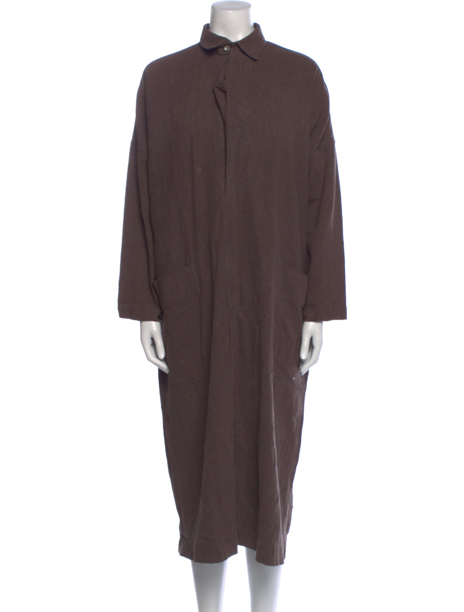 Issey Miyake Plantation Vintage Midi Length Dress