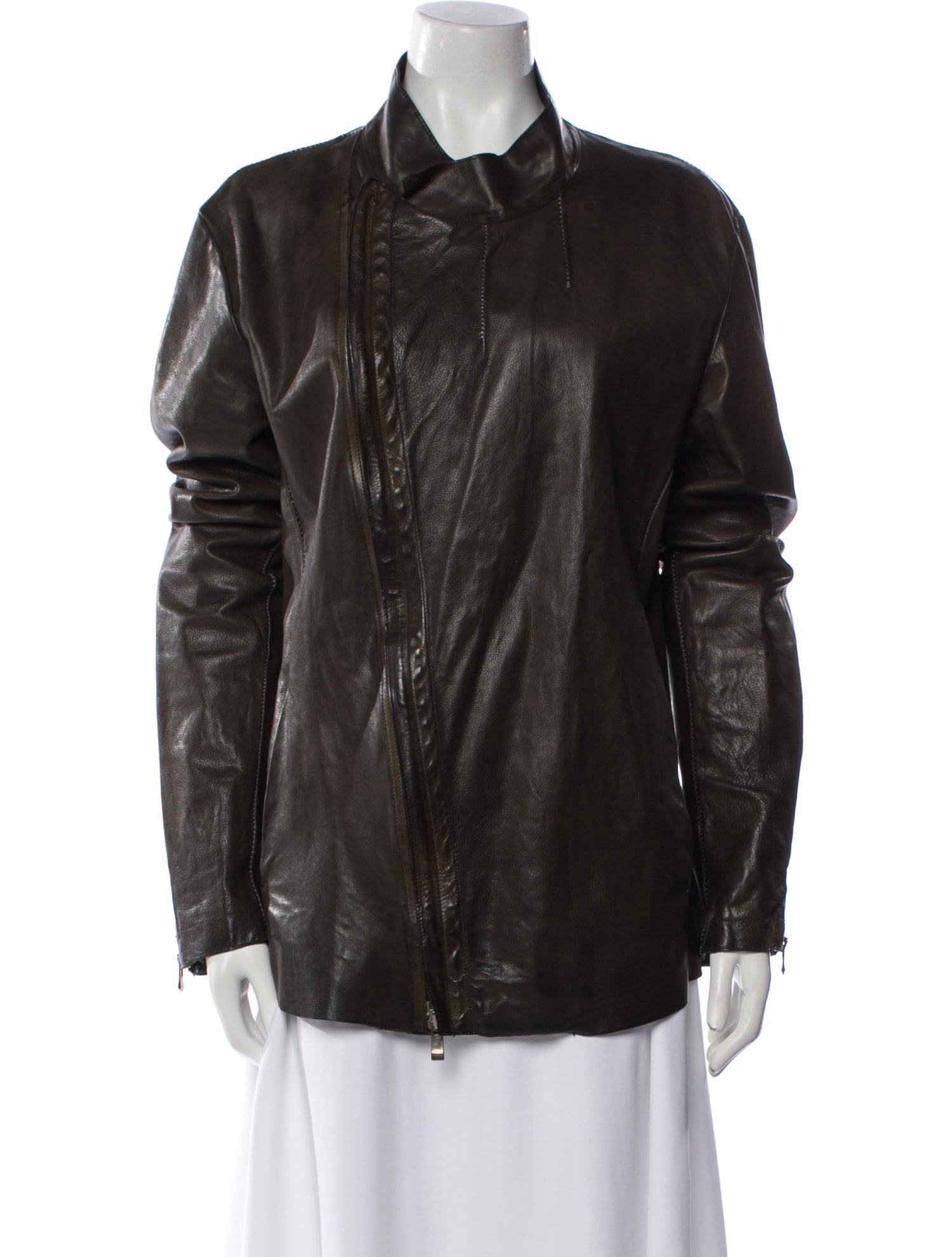 Incarnation Leather Biker Jacket