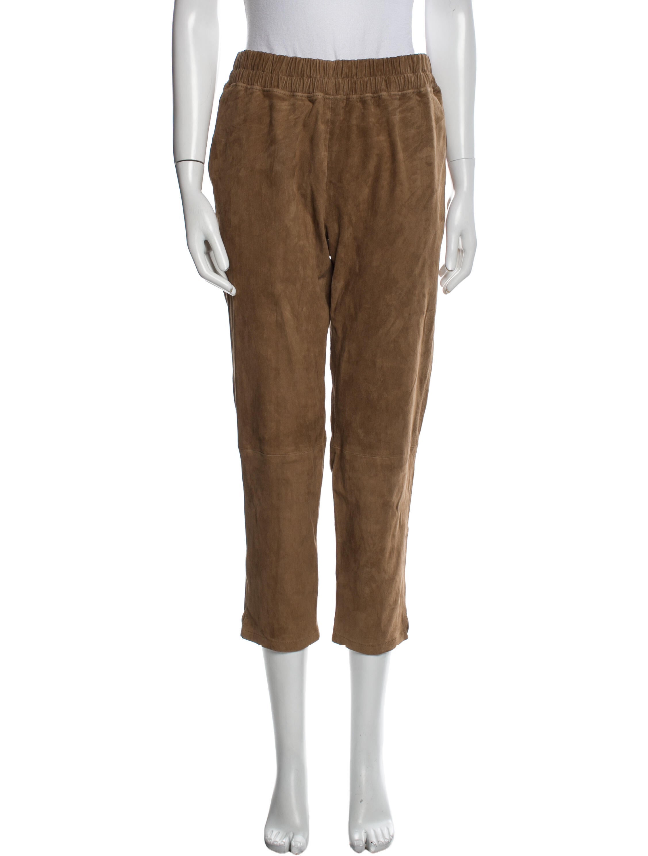 Inès & Maréchal Lamb Leather Straight Leg Pants w/ Tags