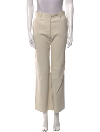 Inès & Maréchal Lamb Leather Wide Leg Pants