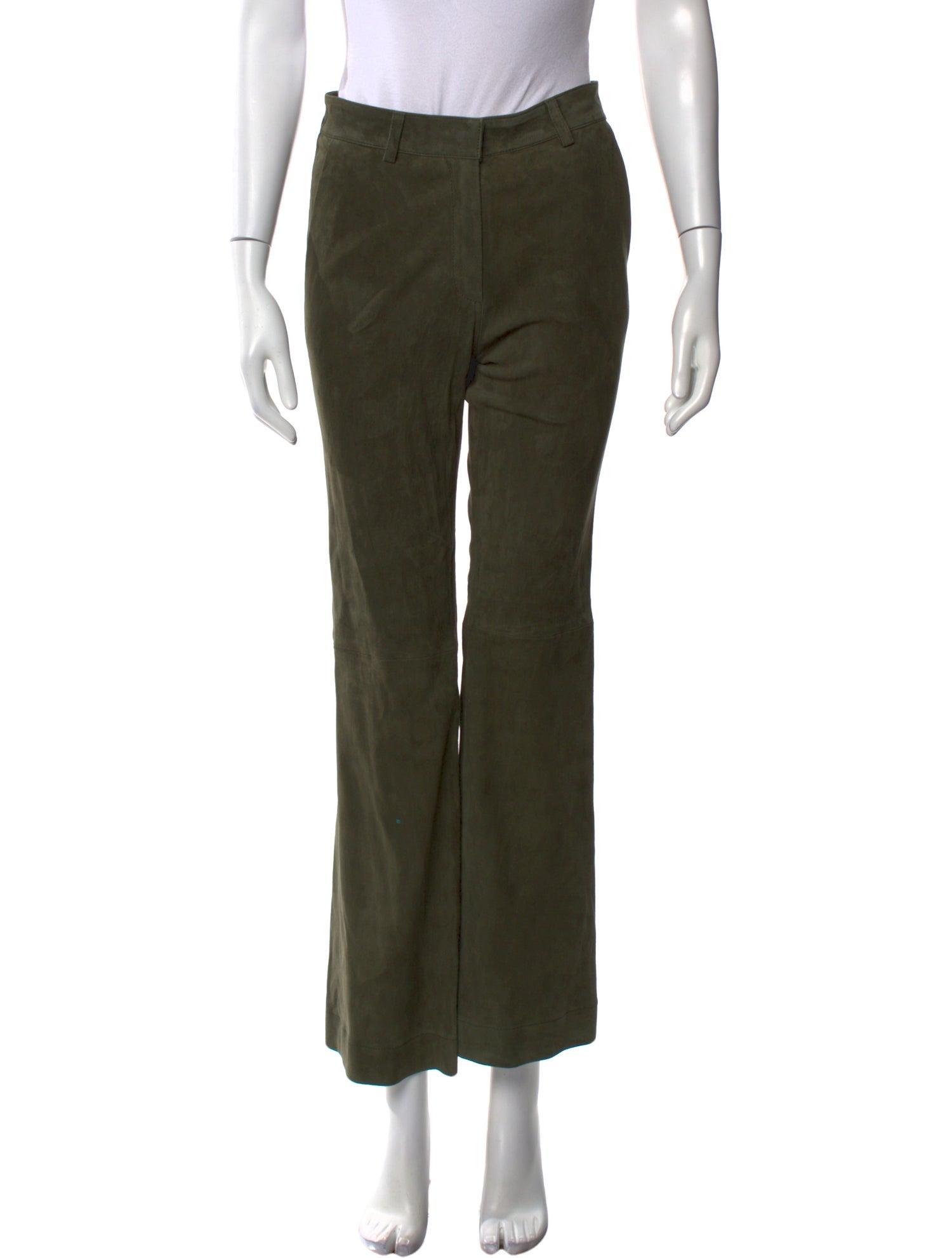 Inès & Maréchal Lamb Leather Wide Leg Pants