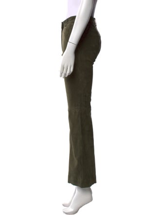 Inès & Maréchal Lamb Leather Wide Leg Pants