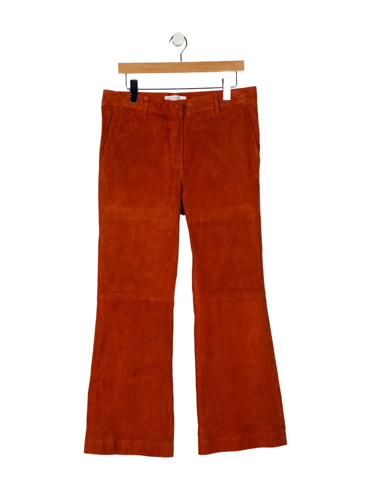 Inès & Maréchal Lamb Leather Wide Leg Pants