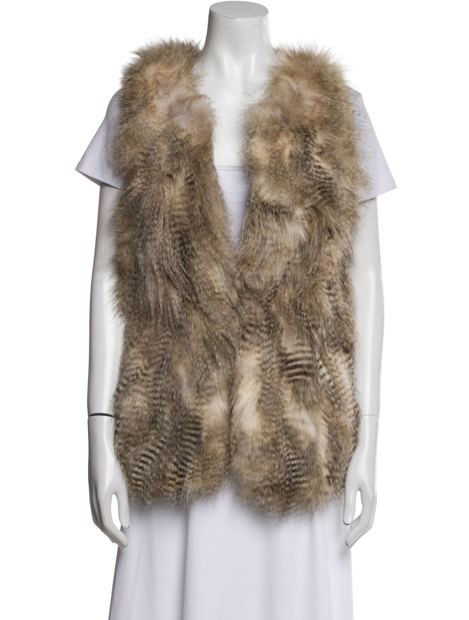 Inès & Maréchal Coyote Fur Jacket