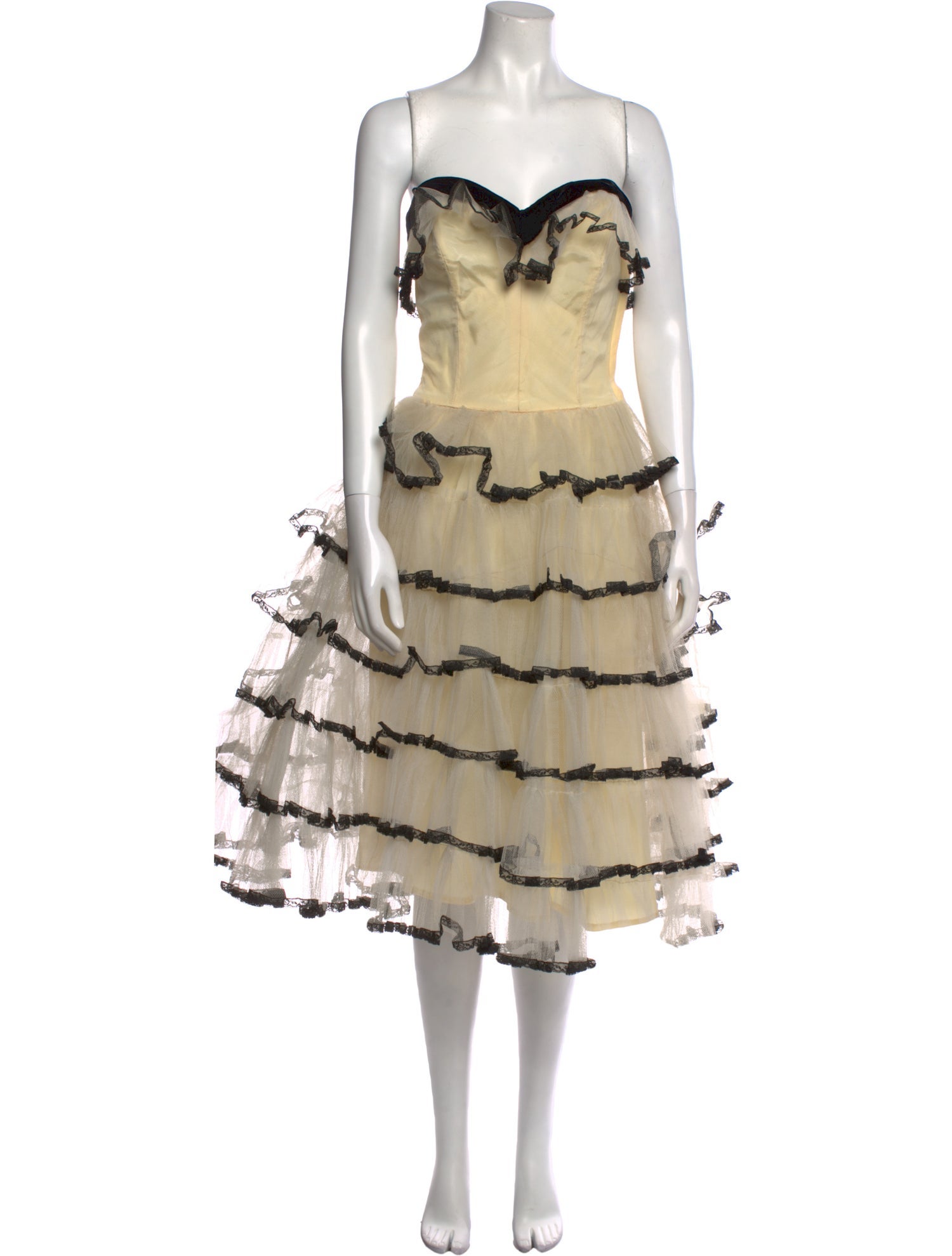 I.MAGNIN Vintage Midi Length Dress