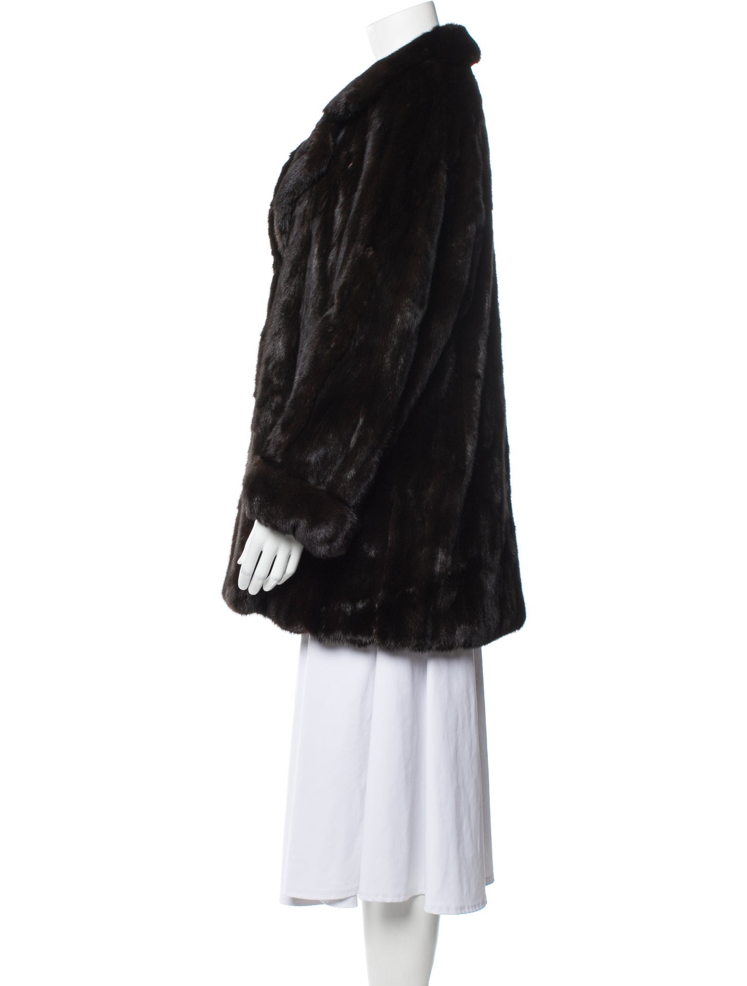 I.MAGNIN Mink Fur Coat