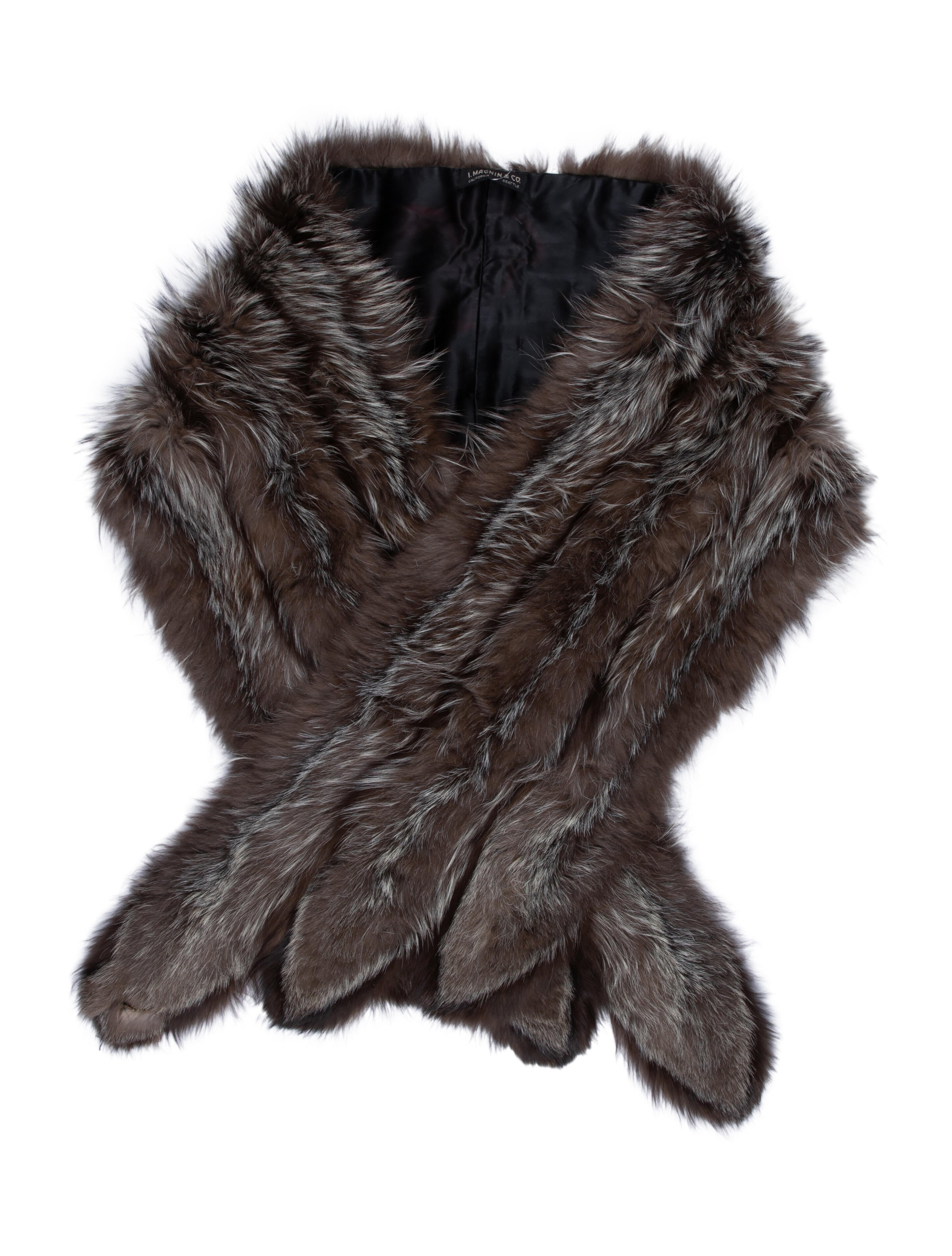 I.MAGNIN Vintage Animal Print Scarf