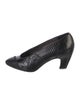 I.MAGNIN Crocodile Pumps