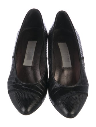 I.MAGNIN Crocodile Pumps