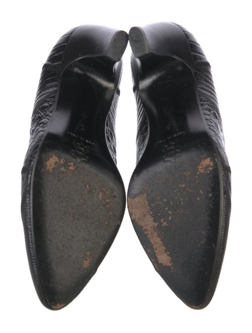 I.MAGNIN Crocodile Pumps