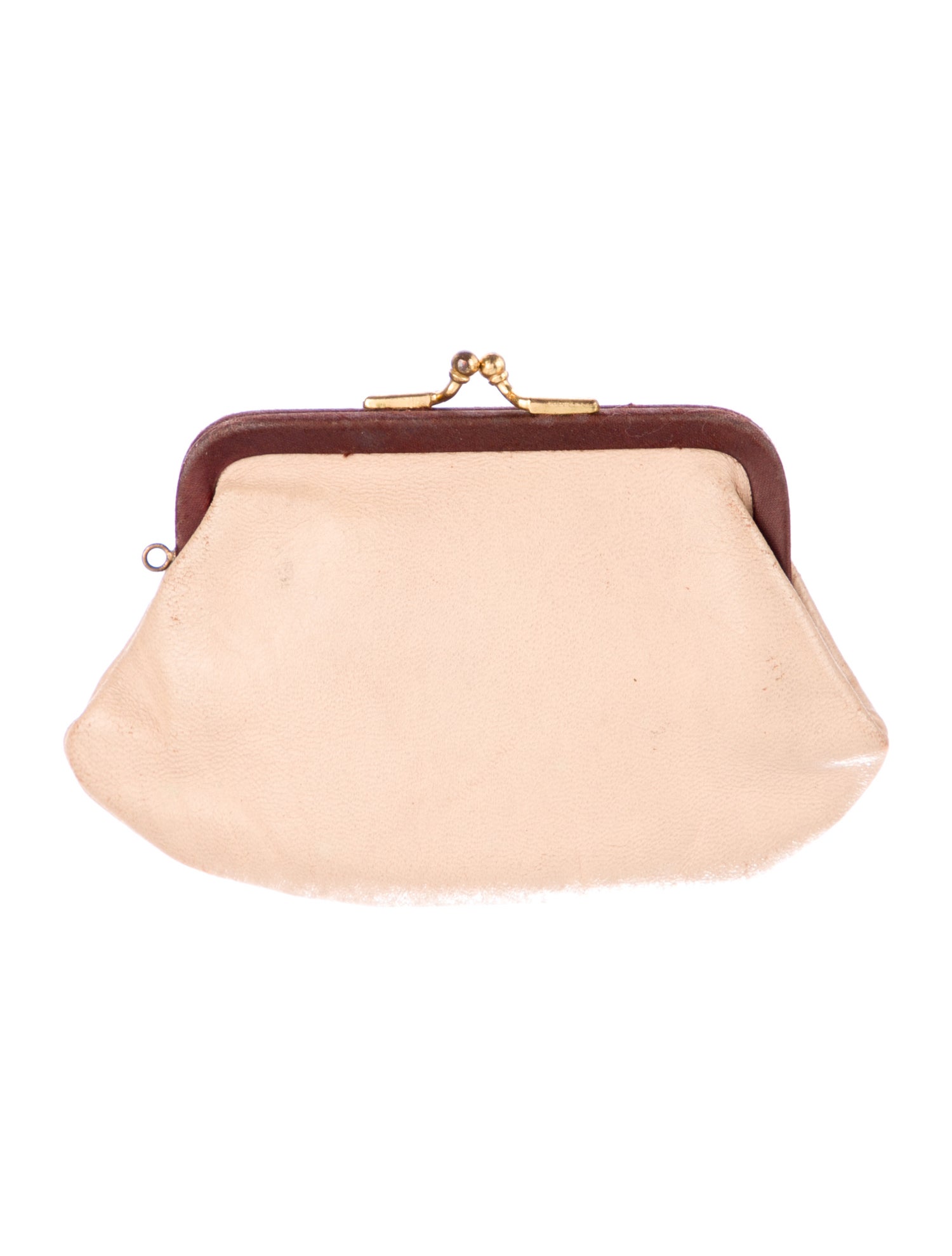 I.MAGNIN Vintage Leather Coin Pouch