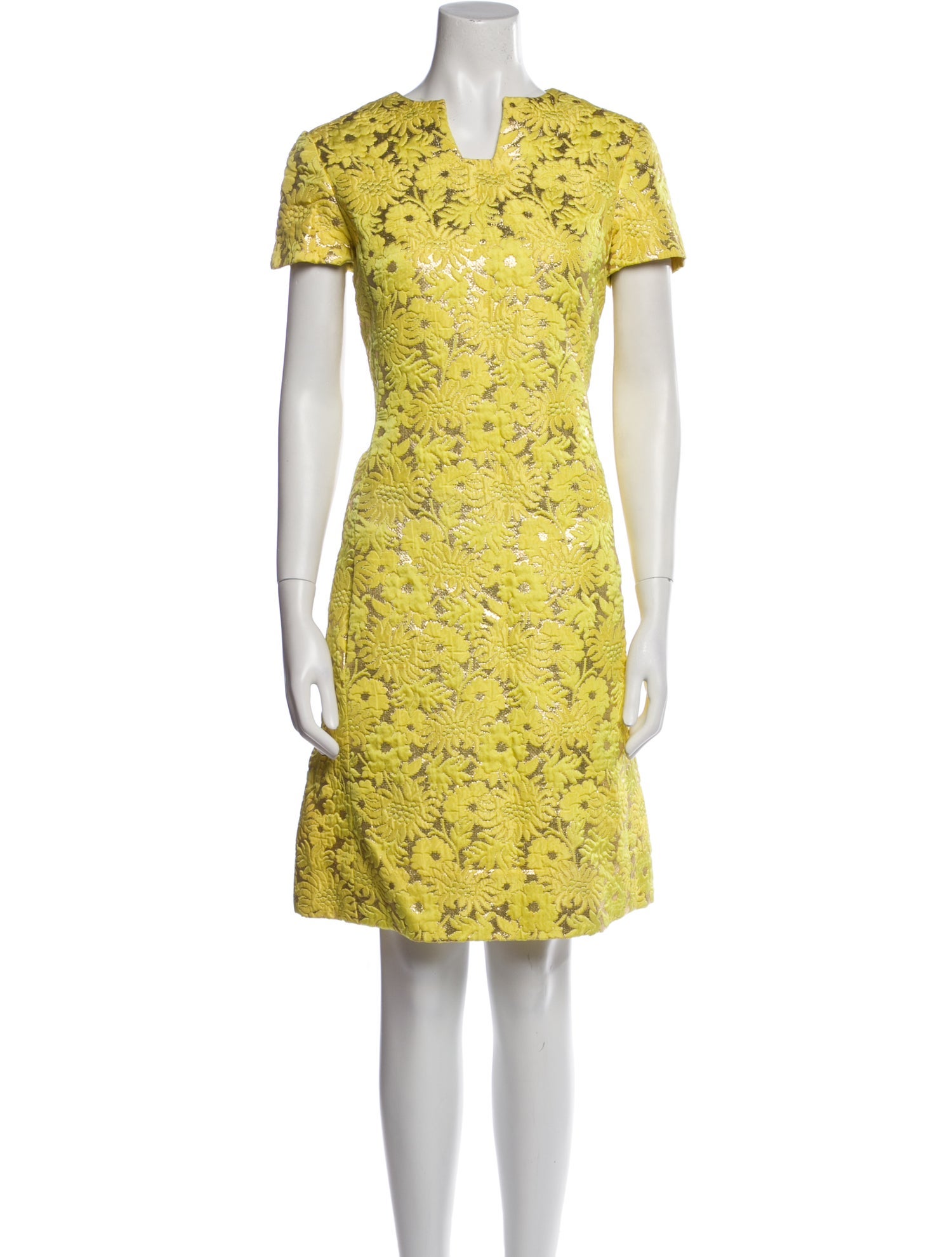 I.MAGNIN Floral Print Mini Dress