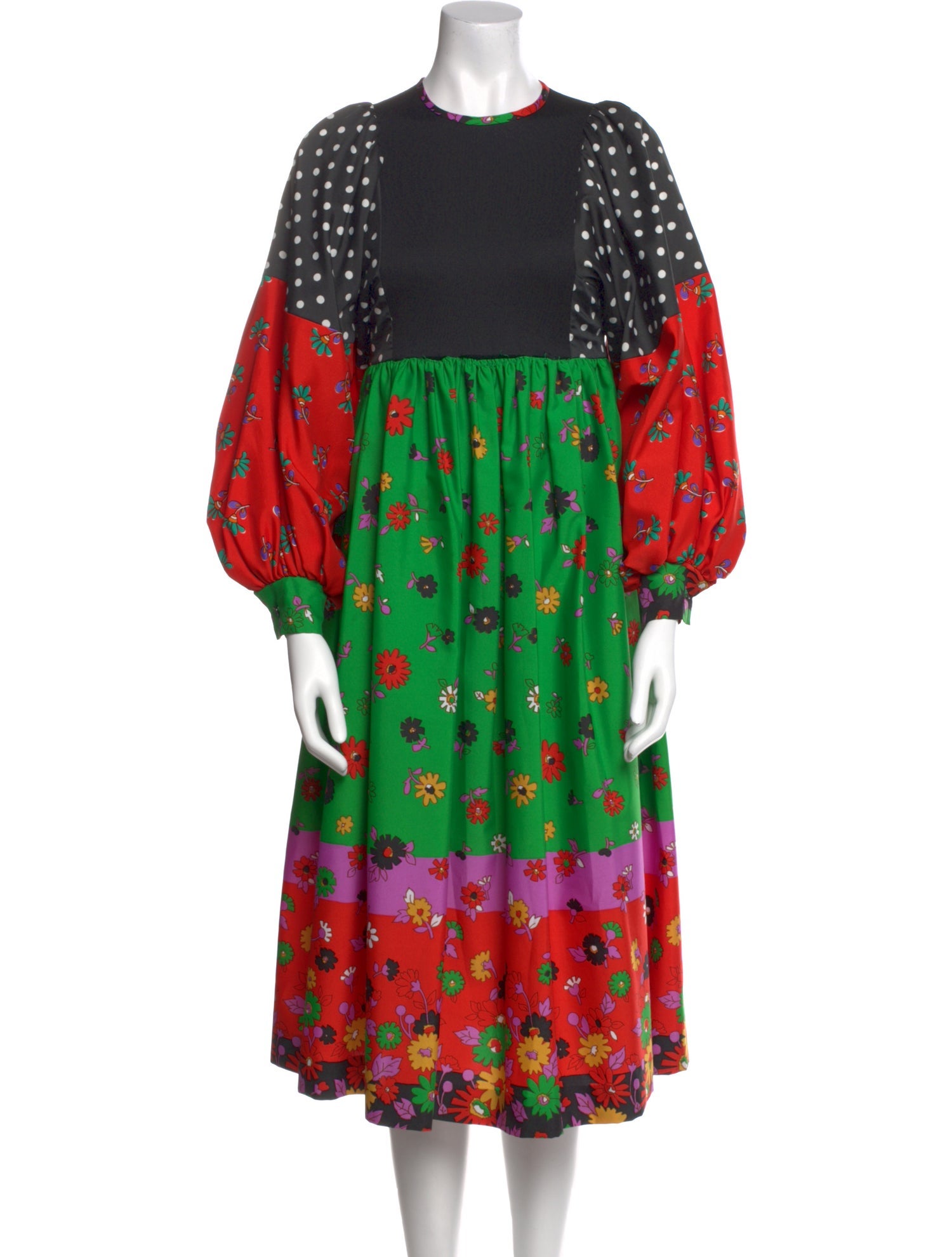 I.MAGNIN Vintage Midi Length Dress