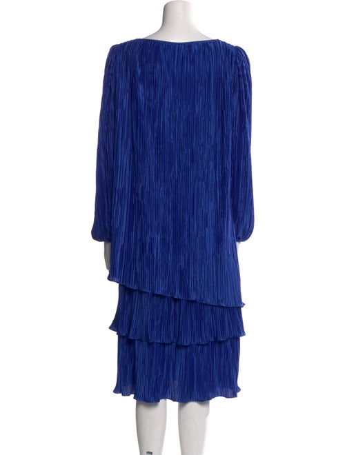 I.MAGNIN Bateau Neckline Midi Length Dress