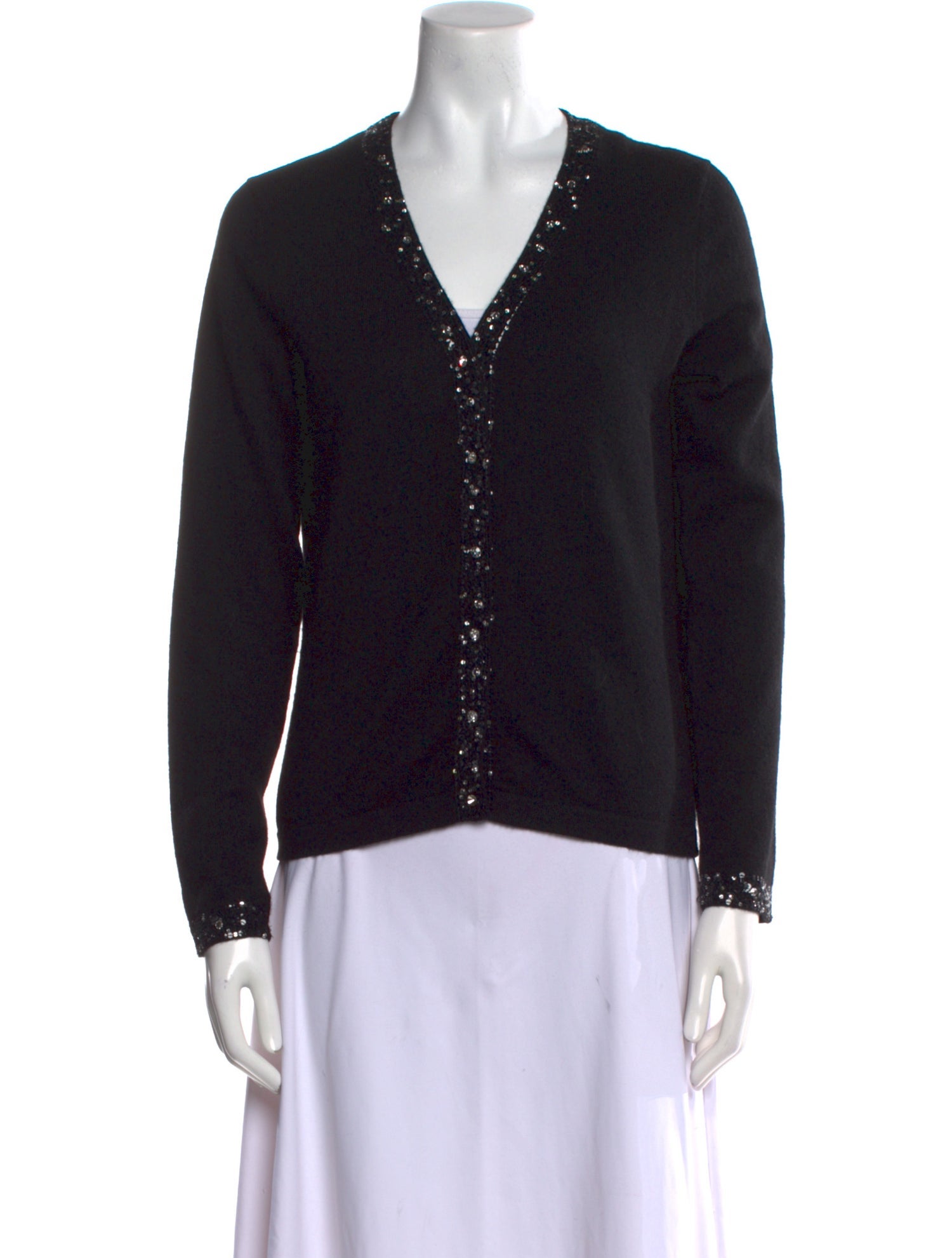 I.MAGNIN Cashmere V-Neck Sweater