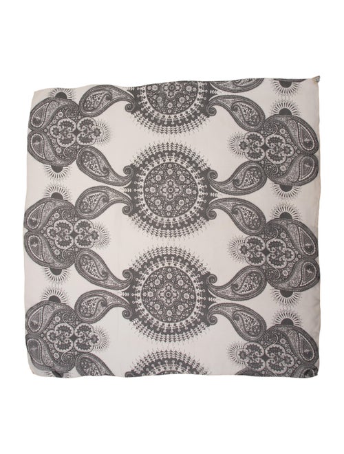 I.MAGNIN Silk Floral Print Scarf