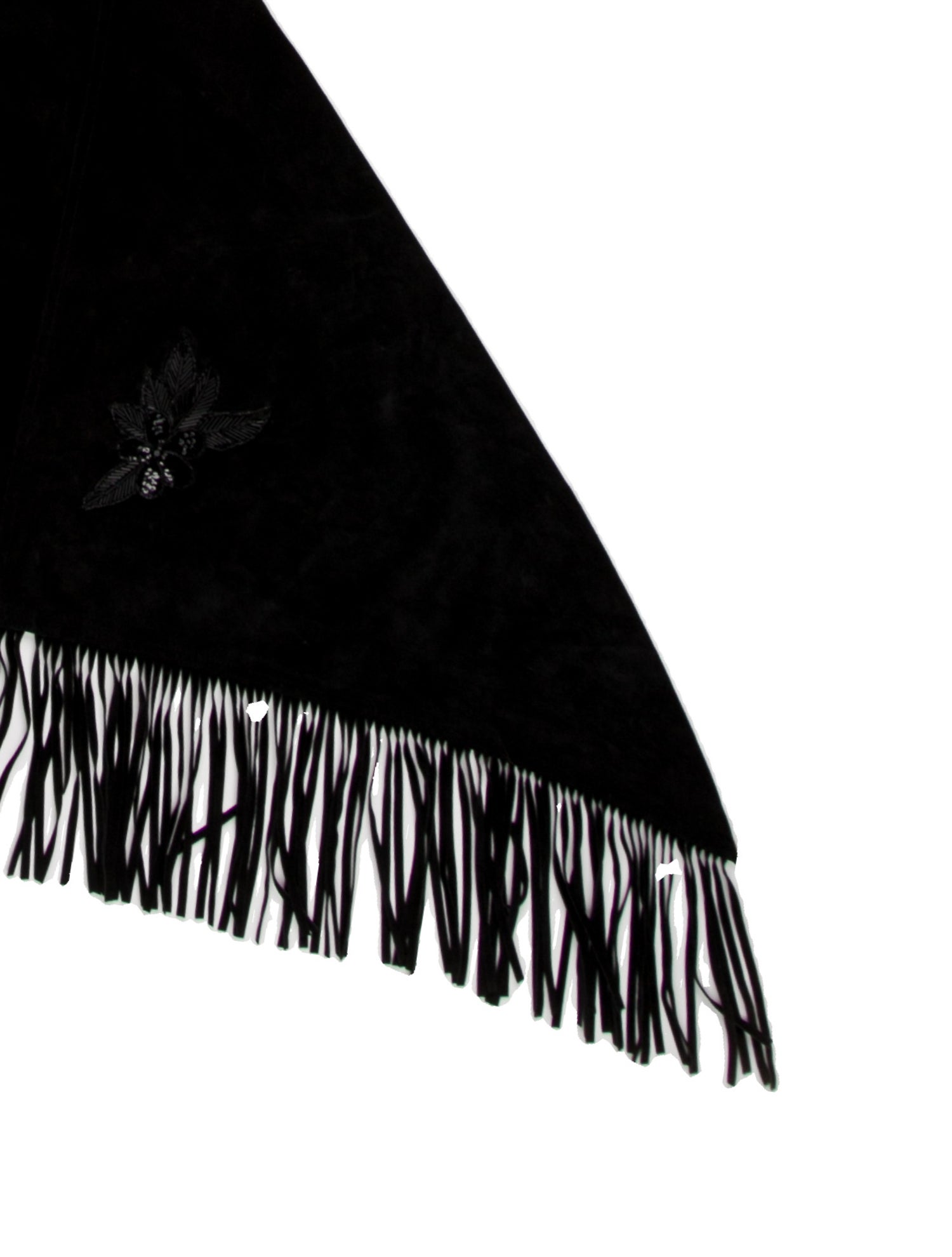 I.MAGNIN Suede Shawl