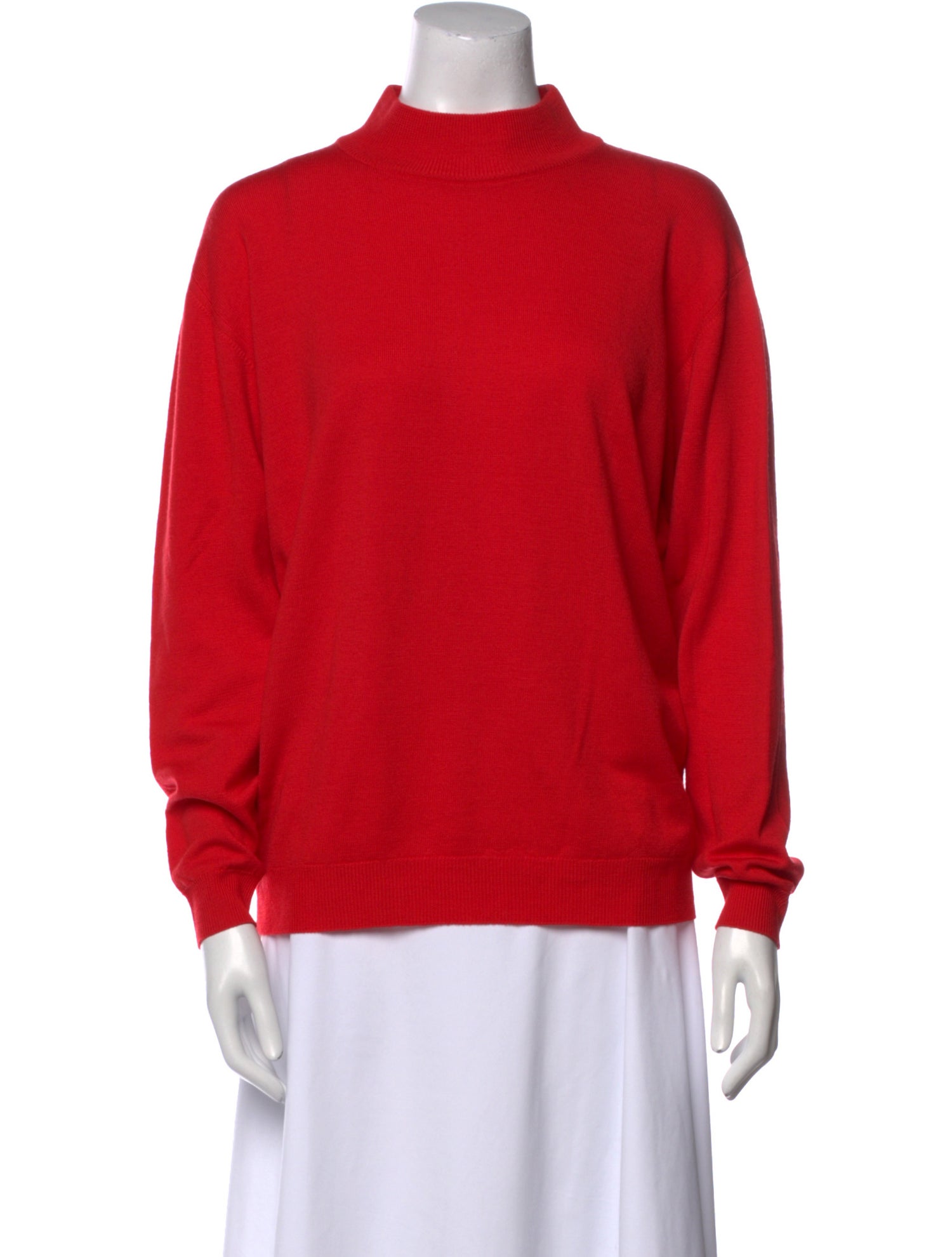 I.MAGNIN Merino Wool Turtleneck Sweater