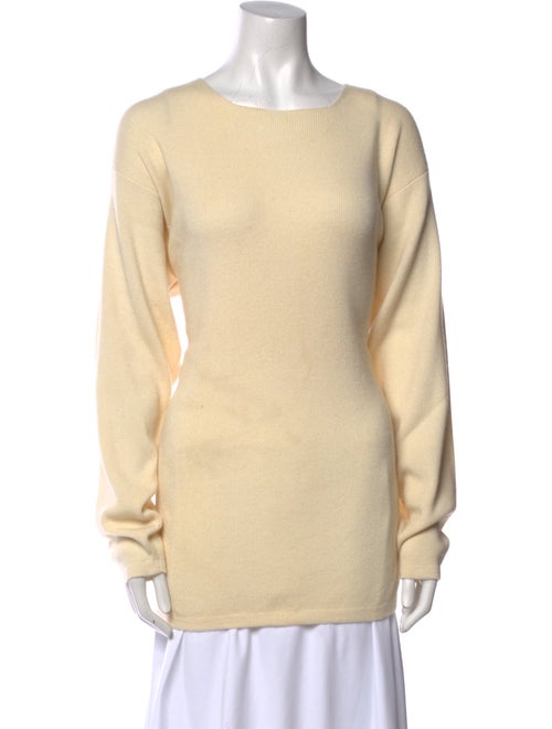 I.MAGNIN Cashmere Scoop Neck Sweater
