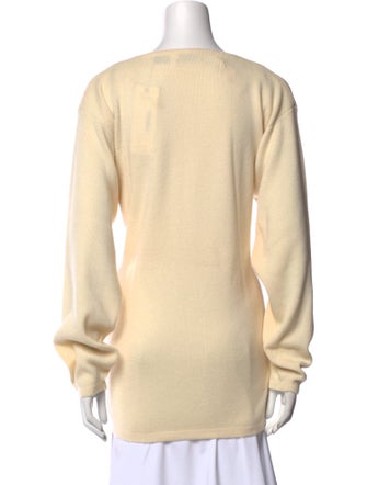 I.MAGNIN Cashmere Scoop Neck Sweater