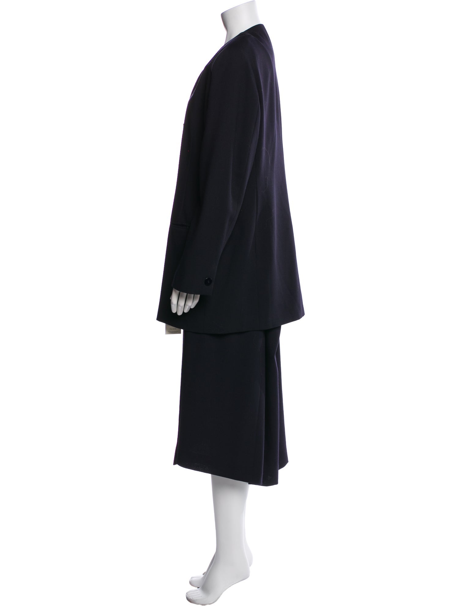 I.MAGNIN Wool Skirt Suit